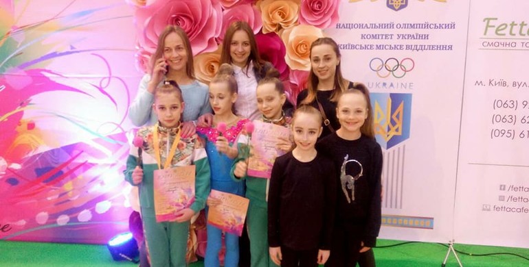 Рівненські гімнастки завоювали 29 медалей на міжнародному турнірі "Золота мрія"