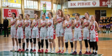 Жіноча команда БК “Рівне” завершила регулярний чемпіонат на п’ятому місці