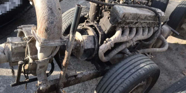 Три мотопомпи та авто: на Рівненщині триває операція по виявленню незаконних місць «миття» бурштину (ФОТО)