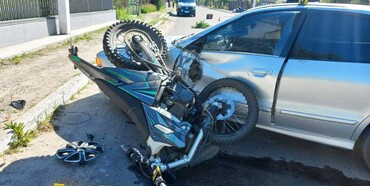 В автопригоді біля Рівного розбився мотоцикліст 