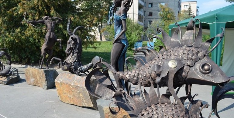 У Рівному вібдувається  фестиваль ковальського мистецтва «Металеве серце України»