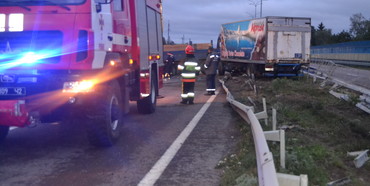 На Рівненщині через ДТП з вантажівками був призупинений рух