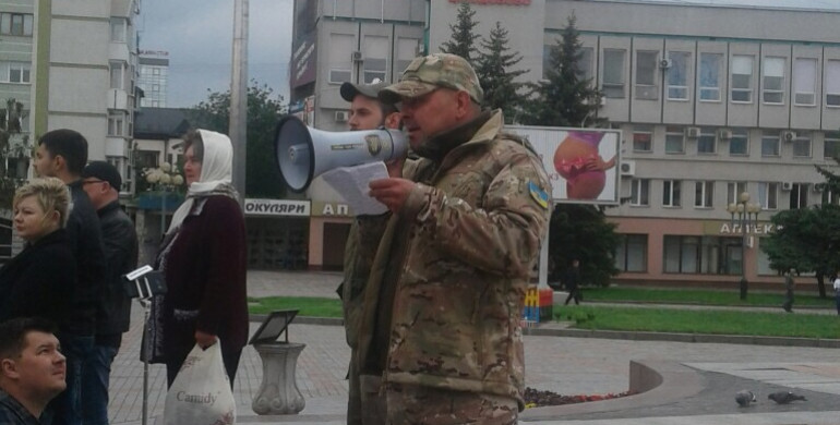 У Рівному відбулась акція в підтримку політв‘язня Миколи Карпюка (ФОТО) 