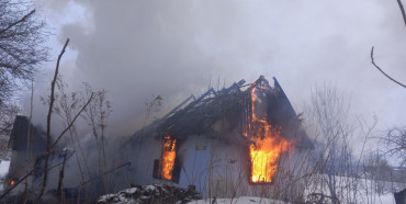 В Рівненському районі під час пожежі загинув чоловік