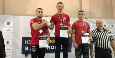 Рівненські армреслери четверті на Кубку України