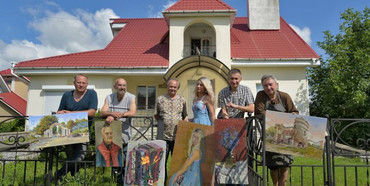 Талановиті мазки та соковиті кольори: на Рівненщині зібрався пленер художників