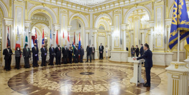 «Україна розвиває партнерство з 11 країнами світу»: посли вручили вірчі грамоти президенту Зеленському