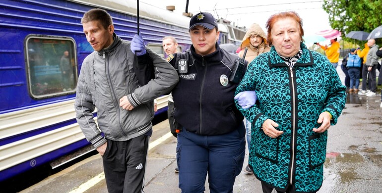 18-й евакуаційний потяг прибув до Рівного 