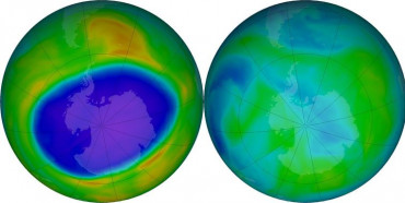 Над Антарктикою «закрилася» озонова діра рекордних розмірів