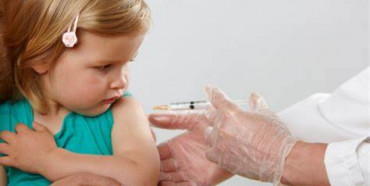 На Рівненщині триває кампанія зі щеплення дітей від поліомієліту