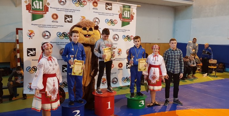 Рівненські борці піднялися на п'єдестал Міжнародного турніру 