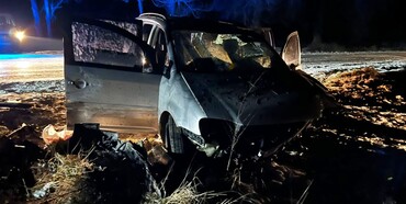На Острожчині у ДТП загинув пасажир та двоє осіб травмовано 