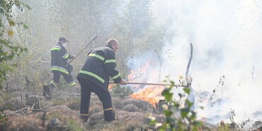 На півночі Рівненщині досі не ліквідували пожежу