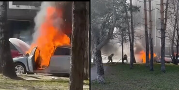 Зранку у Рівному вибухнуло авто: СБУ розглядає теракт 