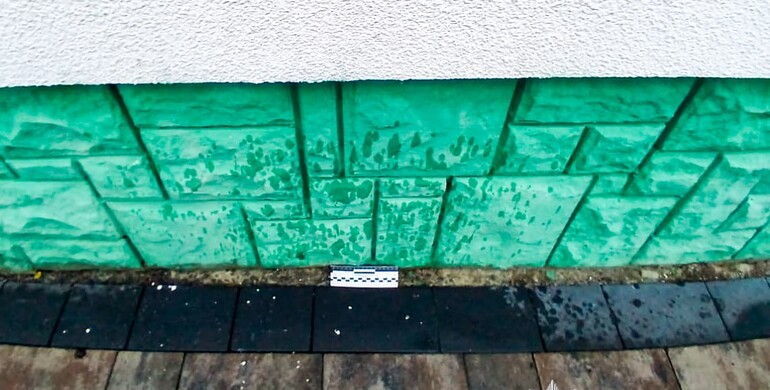 У Дубно поліцейські встановлюють особу, яка намагалася підпалити будинок місцевого жителя