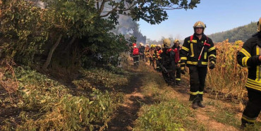 Рівненські рятувальники поїхали до Греції гасити масштабні пожежі (ФОТО)