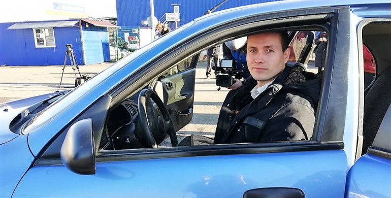  На Рівненщині запрацювала відеофіксація практичного іспиту на право керування авто