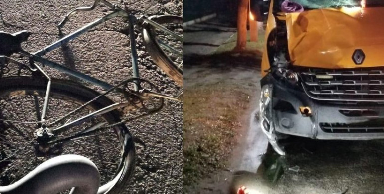 П'яний водій на Рівненщині збив велосипедистку