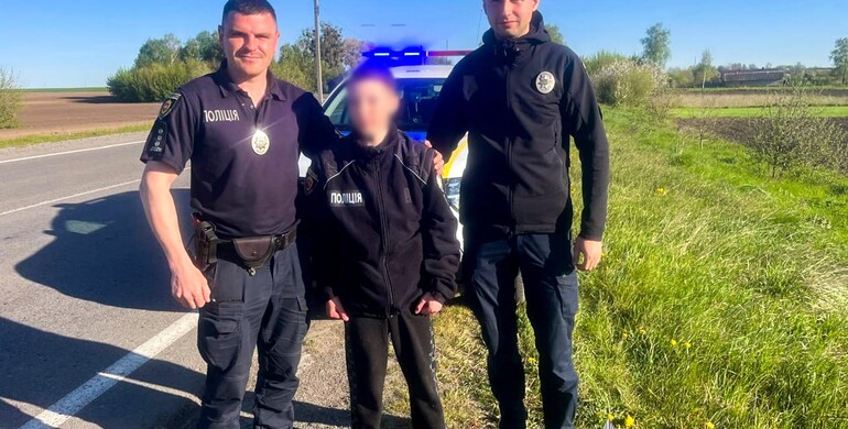 На Здолбунівщині  розшукали зниклого 12-річного хлопчика 