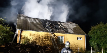 На Рівненщині внаслідок пожежі згорів житловий будинок (ФОТО)