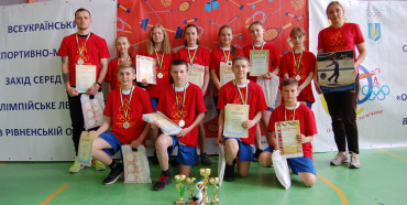 Нагороди від «Олімпійського лелеченяти» отримали Володимирецькі школярі