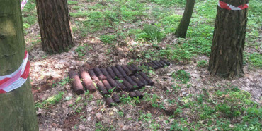 На Рівненщині знайшли 33 вогнебезпечних предмети Другої Світової (ФОТО)