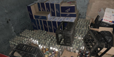 На рівненському підприємстві виявили чотири вантажівки, «забиті» підробленим алкоголем (ФОТО)