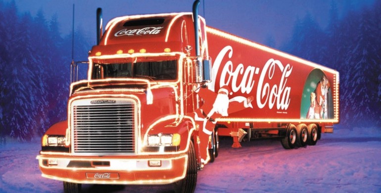Свято наближається!: У Рівне приїде легендарна вантажівка "Coca-Cola"
