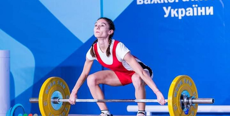 Важкоатлетка з Рівненщини втсановила 5 рекордів України (ФОТО)