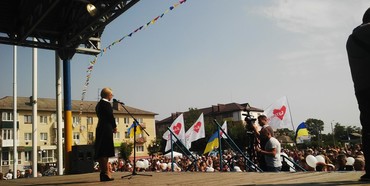 Юлія Тимошенко приїхала на Рівненщину [+ВІДЕО]