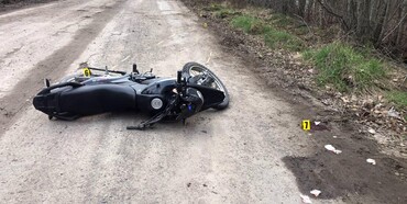 Двоє нетверезих жителів Сарненщини на мотоциклі травмувалися у ДТП 
