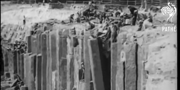 Знамениті Базальтові стовпи Рівненщини  у британському відео 1936 року