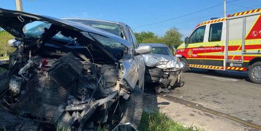 ДТП за участю 3-х автомобілів в Рівному (ФОТО)