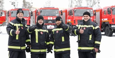 Рятувальники Рівненщини вражали своєю силою колег та керівництво на Київщині 