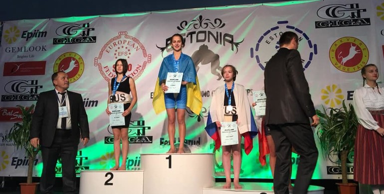 Сумоїстка з Рівненщини перемогла росіянку і стала чемпіонкою Європи (ФОТО)