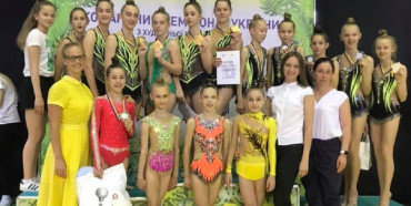 Рівненські гімнастки вперше в історії здобули командні медалі Чемпіонату України (ФОТО)