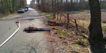 На Зарічнещині у ДТП розбився мотоцикліст
