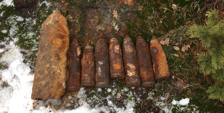 На Рівненщині знищили 50-кілограмову бомбу 
