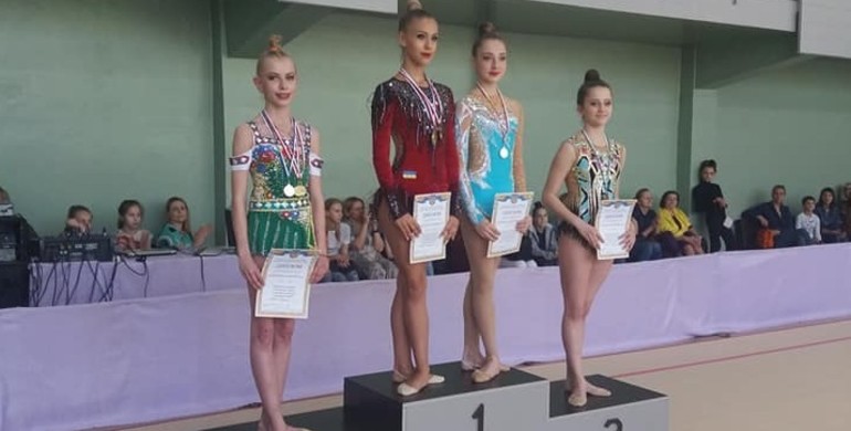Рівнянка здобула першу медаль Чемпіонату України з художньої гімнастики за часів незалежності