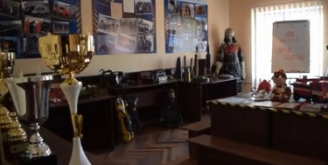 Рівненські рятувальники обладнали зал-музей для майбутніх працівників ДСНС (ВІДЕО)