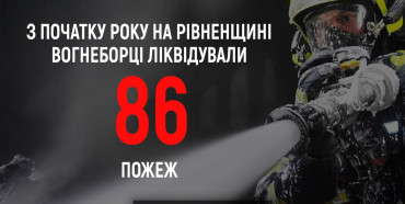 З початку року у пожежах на Рівненщині загинуло троє людей