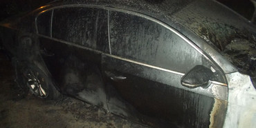 На Рівненщині підпалили авто