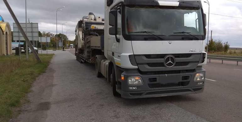 На Рівненщині недобросовісного водія вантажівки оштрафували майже на 1000 євро