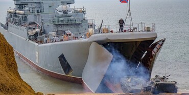 Україна вивела з ладу чотири великих десантних кораблі рф — ВМС