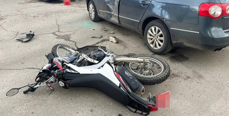 У Володимирці травмувався 15-річний мотоцикліст