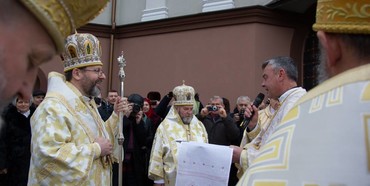 Відкривати храм Святого Миколая у Рівне приїжджав головний греко-католик України