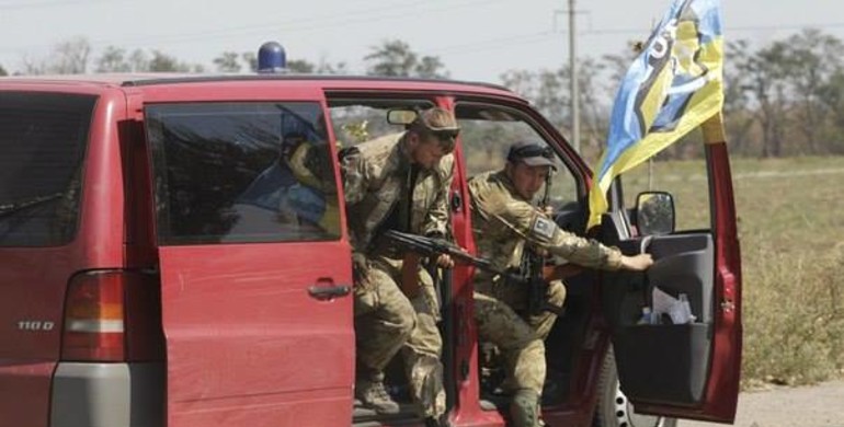 Начальник Патрульної поліції Рівненщини поділився екслюзивним відео штурму Новоазовська