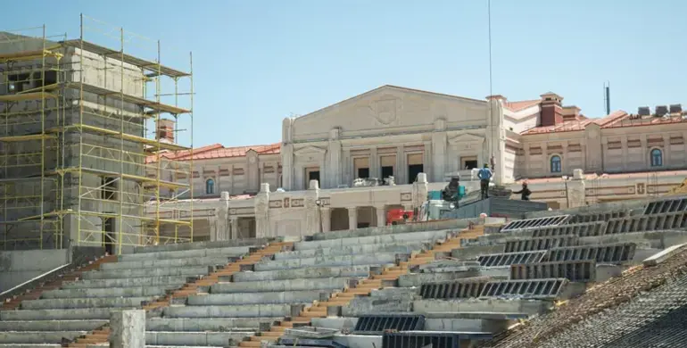 Окупанти зводять новий амфітеатр на території Херсонеса Таврійського