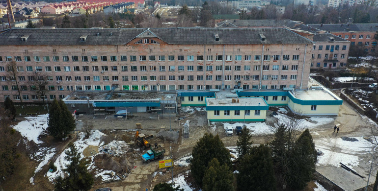 Приймальне відділення Рівненської обласної лікарні готове до встановлення медобладнання