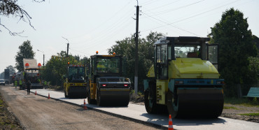 8 км дороги ремонтують на Поліссі вперше за 20 років